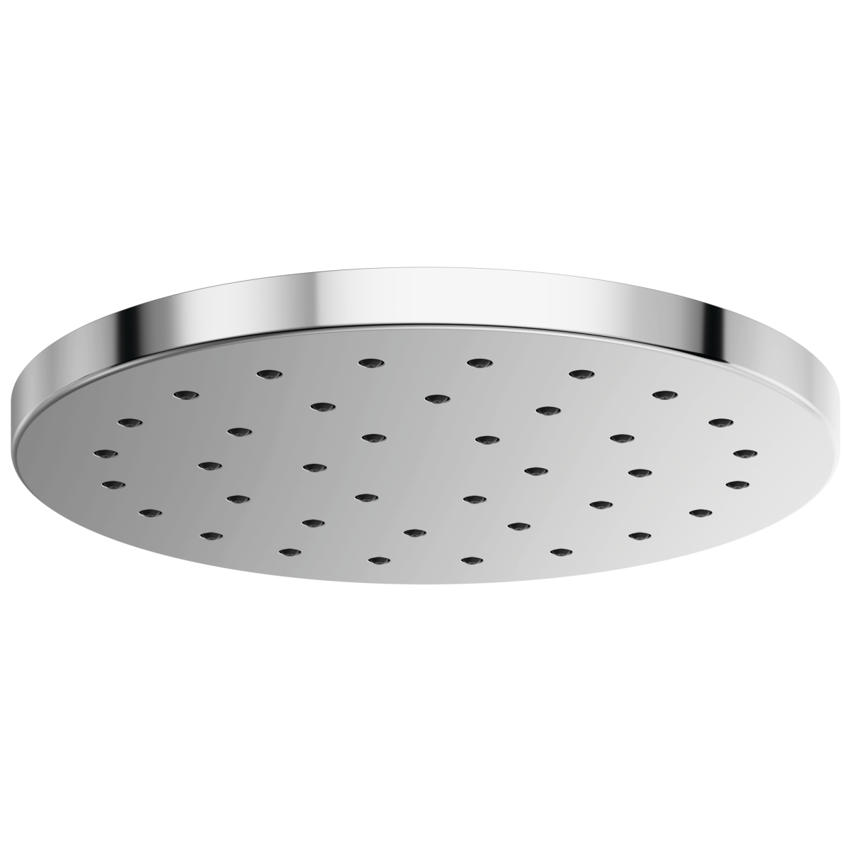 BRIZO Essential Shower 14” Linear Round H2OKINETIC Single-Function Raincan Shower Head 2.5 GPM — Chrome