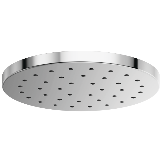 BRIZO Essential Shower 14” Linear Round H2OKINETIC Single-Function Raincan Shower Head 2.5 GPM — Chrome