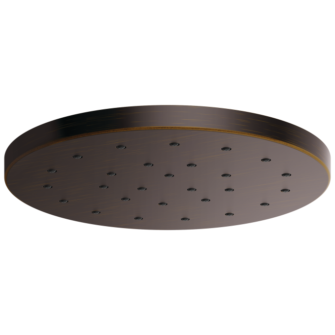 BRIZO Essential Shower 14” Linear Round H2OKINETIC Single-Function Raincan Shower Head — Venetian Bronze
