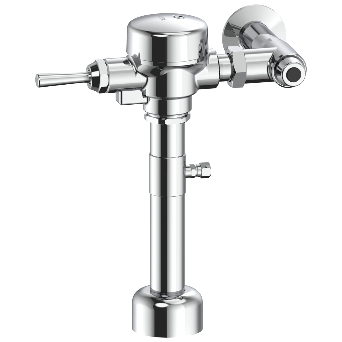Commercial 81T Manual Exposed Water Closet Flush Valve with Trap Seal Primer — Chrome