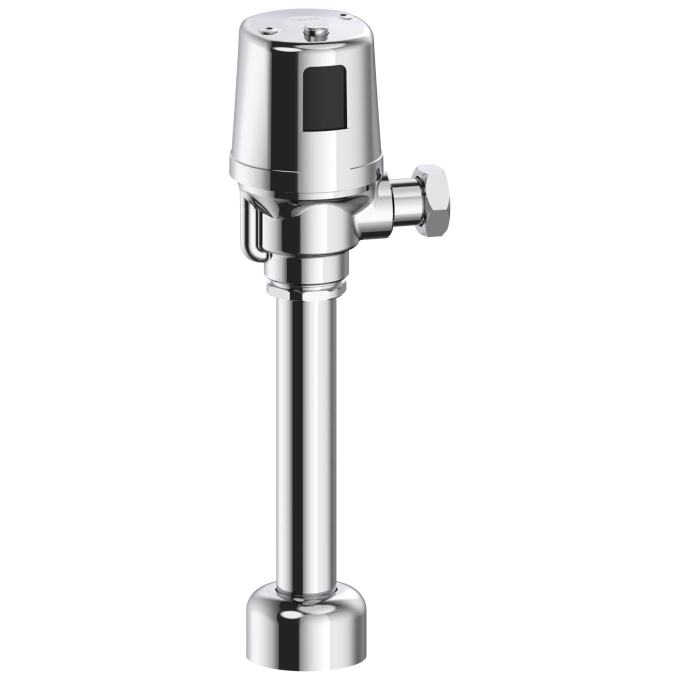 Commercial 81TBT / 81THW Electronic Exposed Water Closet Flush Valve, Less Stop - Battery Operated — Chrome