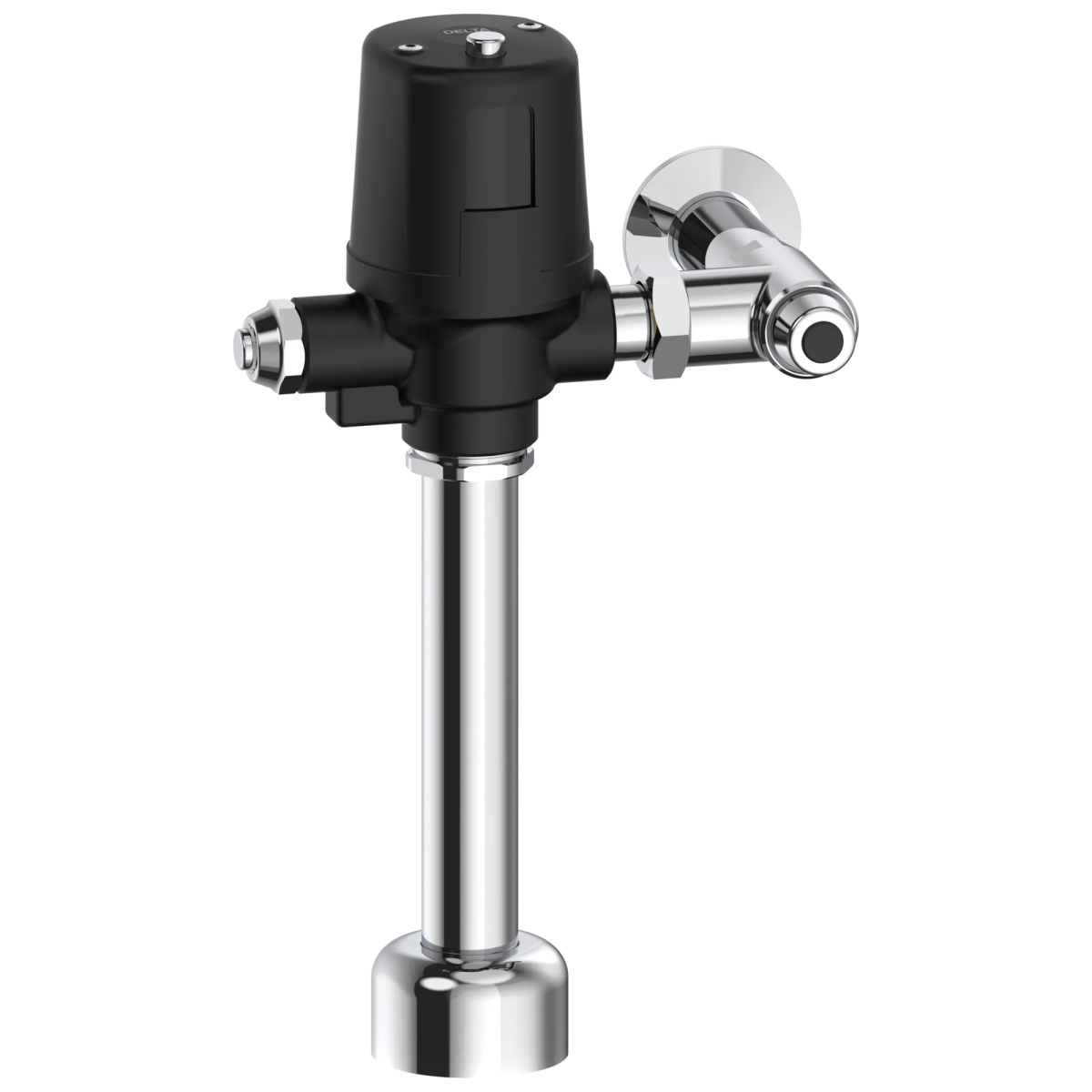 Commercial 81TBT / 81THW Electronic WC Flush Valve - Manual Mechanical Override — Matte Black
