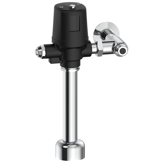 Commercial 81TBT / 81THW Electronic WC Flush Valve - Manual Mechanical Override — Matte Black