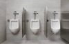 Commercial 81T Electronic Exposed Water Closet Flush Valve with Mechanical Manual Override - Solar Operated — Chrome