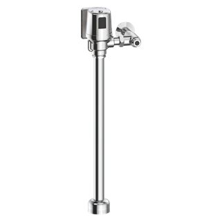 Commercial 81TBT / 81THW Electronic Exposed Water Closet Flush Valve with Dual Flush - Hardwire Operated — Chrome