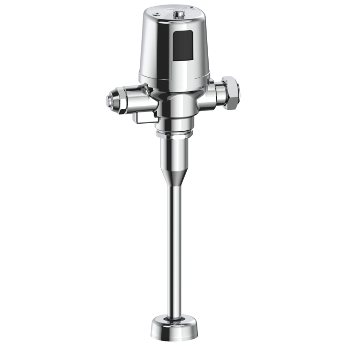 Commercial 81TBT / 81THW Electronic Exposed Urinal Flush Valve with MMO, fits Sloan®/Zurn® - Battery Operated — Chrome