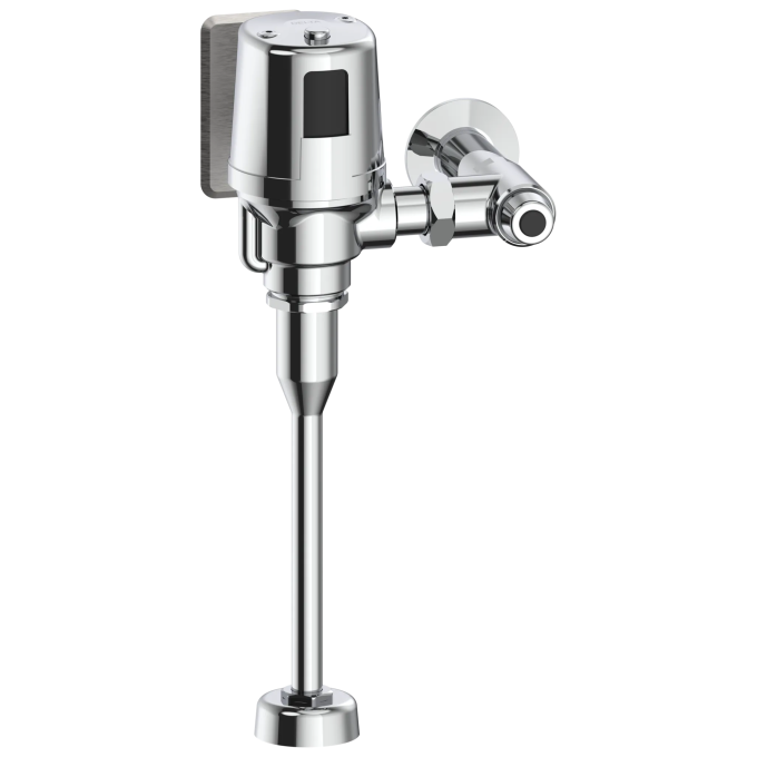 Commercial 81TBT / 81THW Electronic Exposed Urinal Flush Valve - Battery Operated — Chrome
