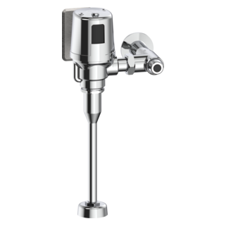 Commercial 81T Electronic Exposed Urinal Flush Valve - Hardwire Operated — Chrome