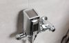 Commercial 81T Electronic Exposed Urinal Flush Valve with Mechanical Manual Override - Solar Operated — Chrome