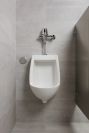 Commercial 81T Electronic Exposed Urinal Flush Valve with Mechanical Manual Override - Solar Operated — Chrome