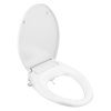 DELTA Refresh Manual Elongated Bidet Seat — White