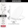 DELTA Refresh Manual Elongated Bidet Seat — White