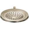 BRIZO Essential Shower 11" Classic Round Single-Function Raincan Shower Head - 1.75 GPM — Polished Nickel