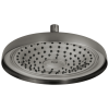 BRIZO Essential Shower 11" Classic Round Single-Function Raincan Shower Head - 2.5 GPM — Luxe Steel