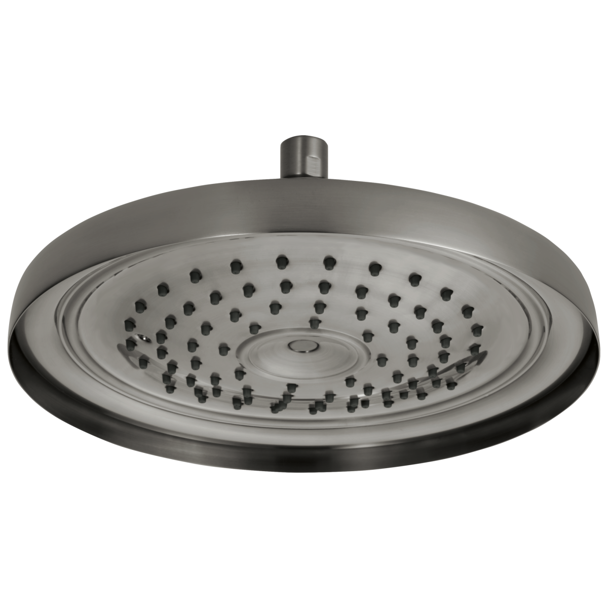 BRIZO Essential Shower 11" Classic Round Single-Function Raincan Shower Head - 1.75 GPM — Luxe Steel