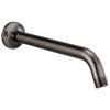 BRIZO Kintsu 10” Shower Arm and Flange — Brilliance Black Onyx