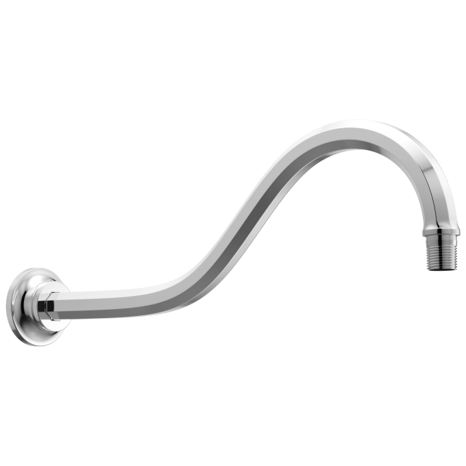 BRIZO Beauclere 16" Shower Arm and Flange — Chrome