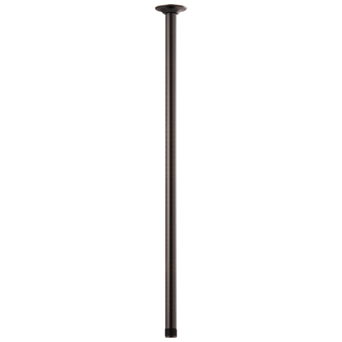 BRIZO Essential Shower 24" Ceiling Mount Shower Arm And Round Flange — Venetian Bronze
