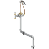 Commercial 83T Manual Concealed Water Closet Flush Valve — Chrome
