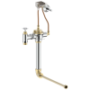 Commercial 83T Manual Concealed Urinal Flush Valve — Chrome