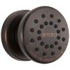 BRIZO Essential Shower Touch-Clean Round Body Spray — Venetian Bronze