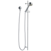 BRIZO European Multi-Function Slide Bar Hand Shower — Chrome