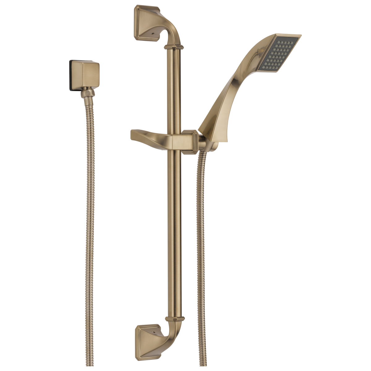 BRIZO Virage Single-Function Slide Bar Hand Shower — Luxe Gold