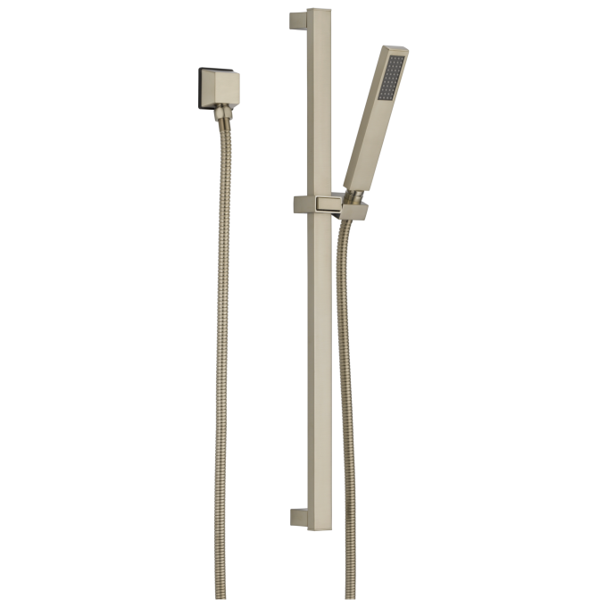 BRIZO Siderna Single-Function Slide Bar Hand Shower — Brushed Nickel