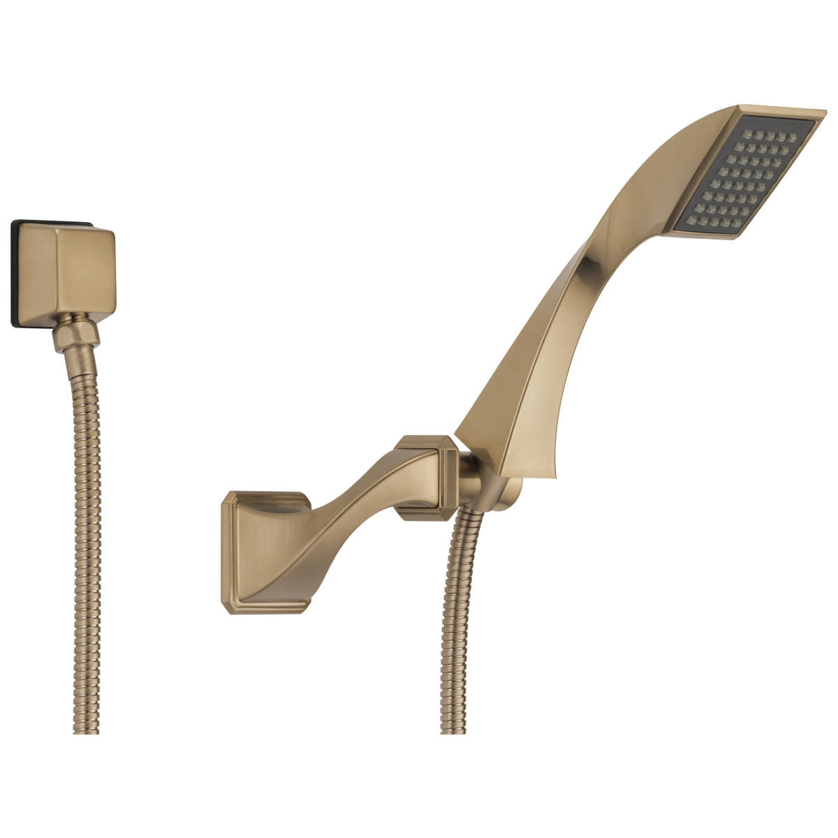 BRIZO Virage Single-Function Wall Mount Hand Shower — Luxe Gold