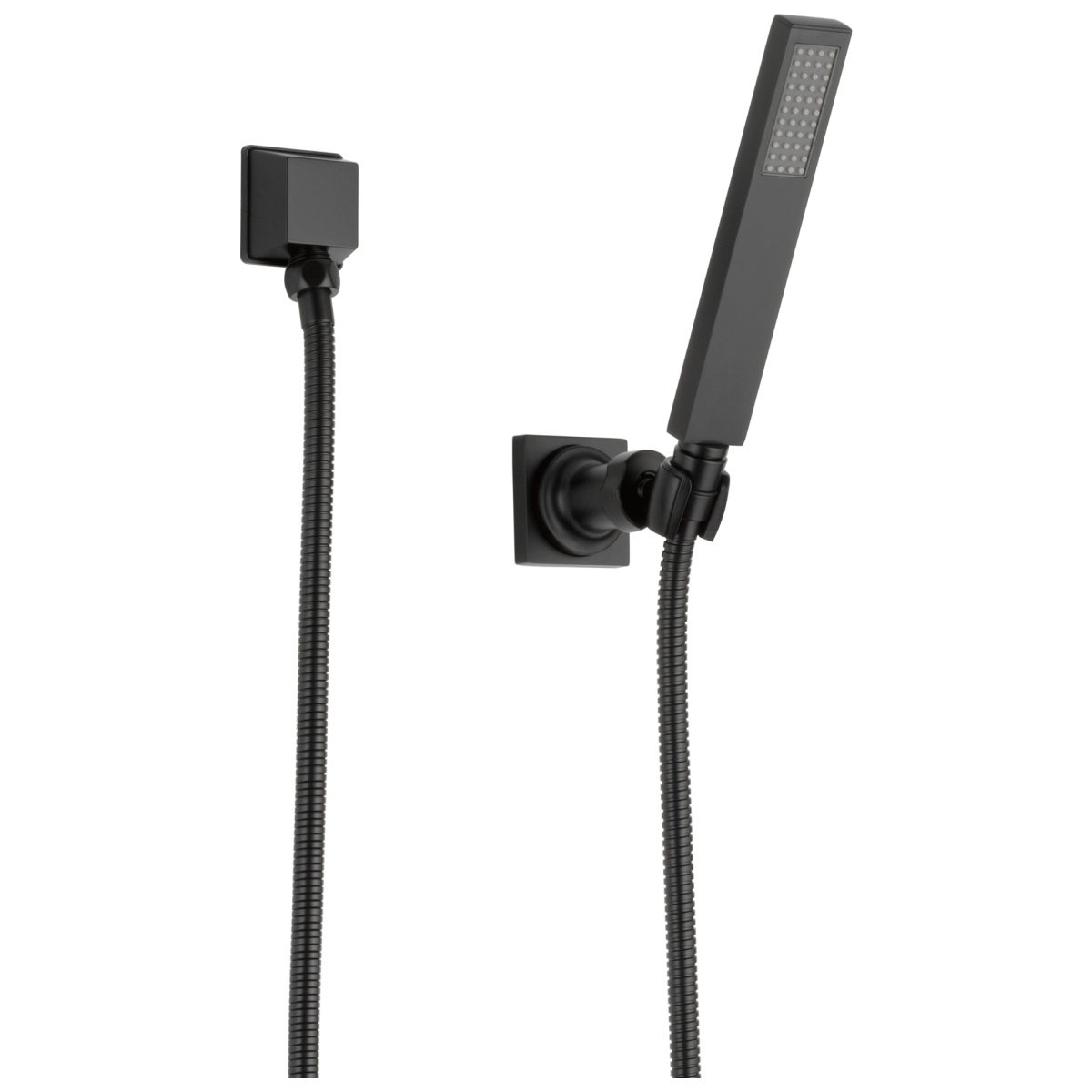 BRIZO Siderna Single-Function Wall Mount Hand Shower — Matte Black