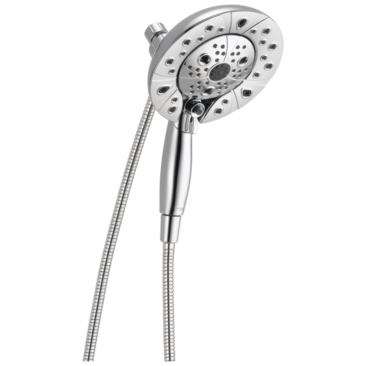 BRIZO Essential Shower Classic Round H2Okinetic Multi-Function Hydrati 2|1 Shower — Chrome