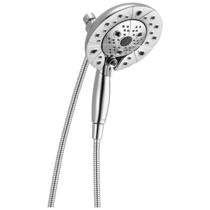 BRIZO Essential Shower Classic Round H2Okinetic Multi-Function Hydrati 2|1 Shower — Chrome