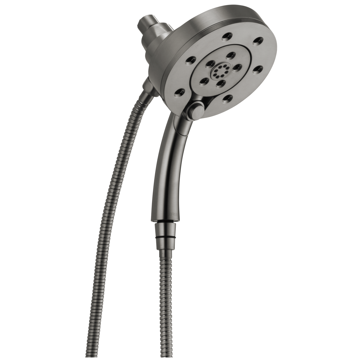 BRIZO Essential Shower Linear Round H2Okinetic Multi-Function Hydrati 2|1 Shower — Luxe Steel