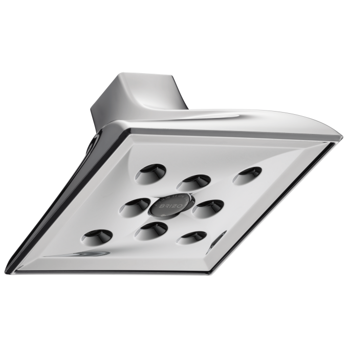 BRIZO Virage RAINCAN SHOWERHEAD WITH H2OKINETIC TECHNOLOGY — Chrome
