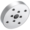 BRIZO Essential Shower 5" Linear Round H2Okinetic Single Function Wall Mount Showerhead — Chrome