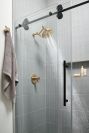 BRIZO Litze Double Robe Hook — Luxe Gold