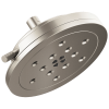 BRIZO Litze 8” H2Okinetic Round Multi-Function Wall Mount Showerhead — Luxe Nickel