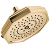 BRIZO Beauclere 8" H2OKINETIC Multi-Function Shower Head — Polished Gold