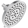 BRIZO Invari 7 5/8” H2Okinetic Round Multi-Function Shower Head - 2.5 GPM — Chrome