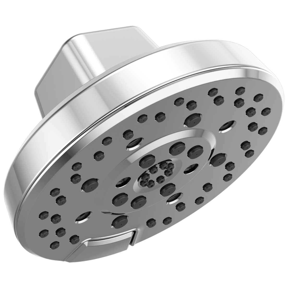 BRIZO Levoir H2OKINETIC Round Multi-Function Showerhead — Chrome