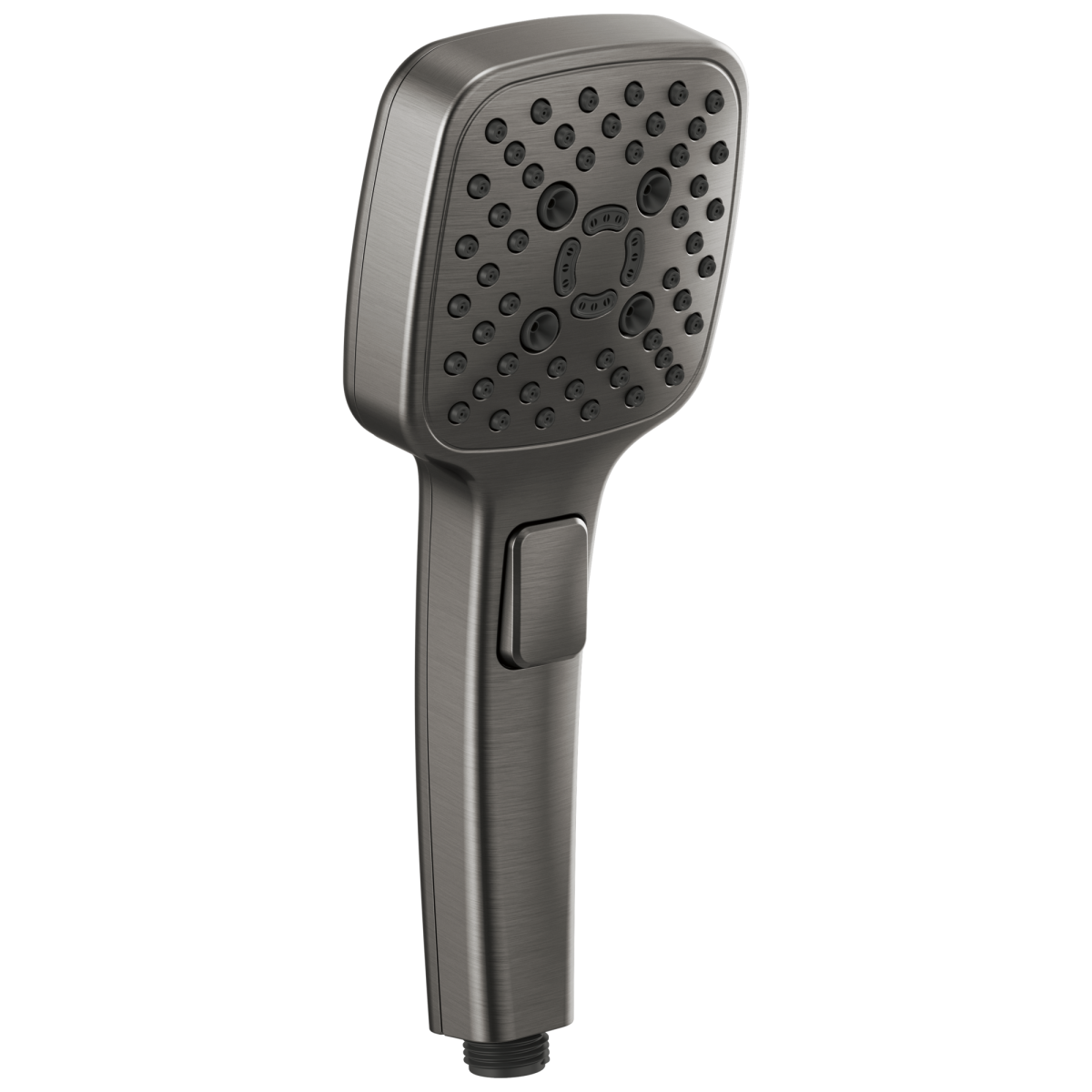 BRIZO Essential Shower Linear Square Multi-Function Hand Shower — Luxe Steel