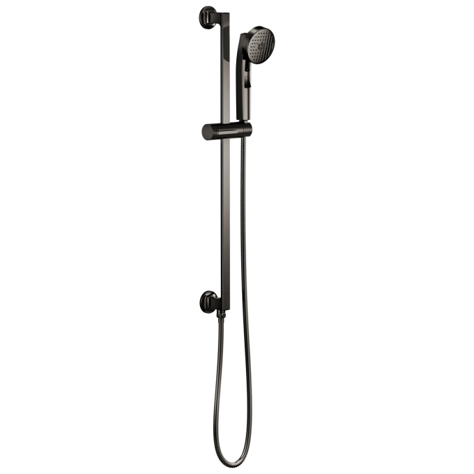 BRIZO Kintsu Multifunction Slide Bar Handshower — Brilliance Black Onyx