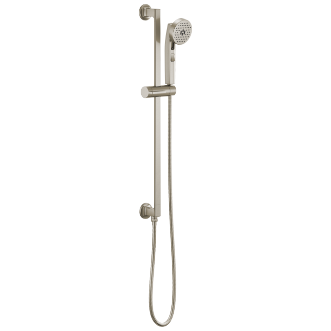 BRIZO Kintsu Multifunction Slide Bar Handshower — Luxe Nickel
