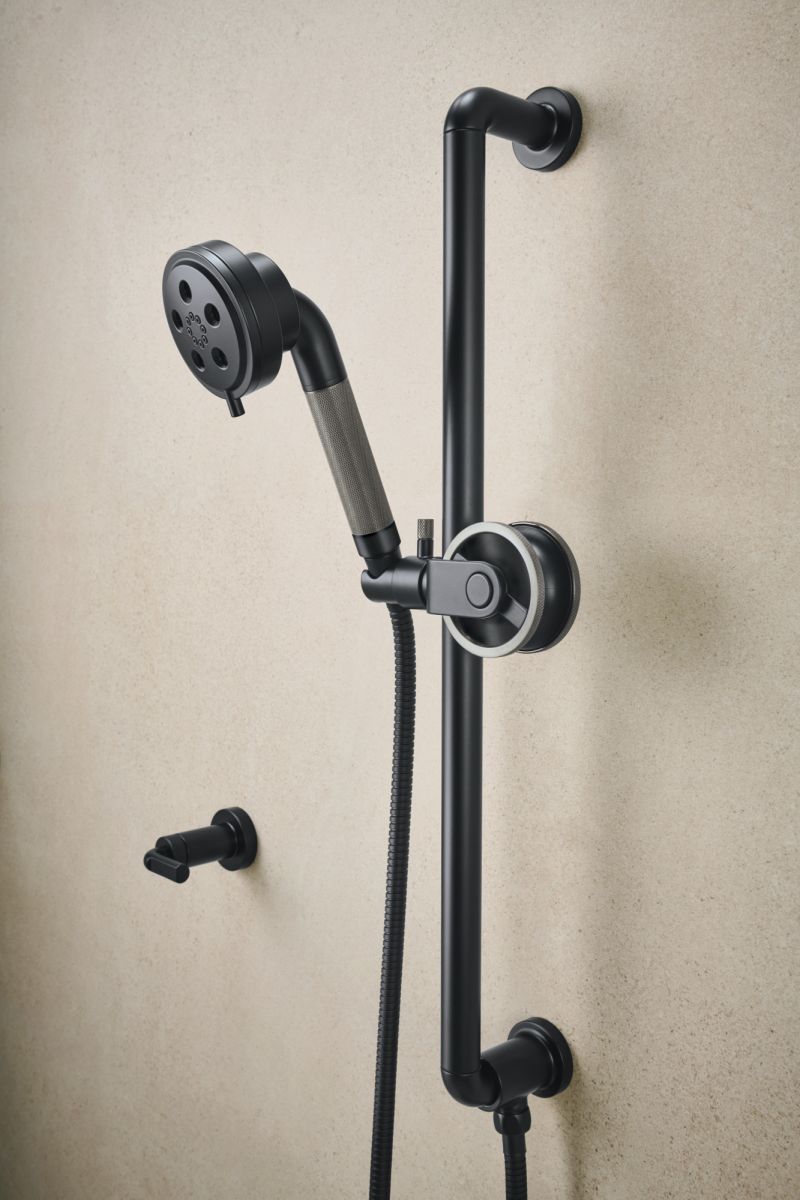 BRIZO Litze Sensori Volume Control Trim- Notch Lever — Matte Black