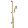 BRIZO Beauclere Multi-Function Slide-Bar Hand Shower — Polished Gold