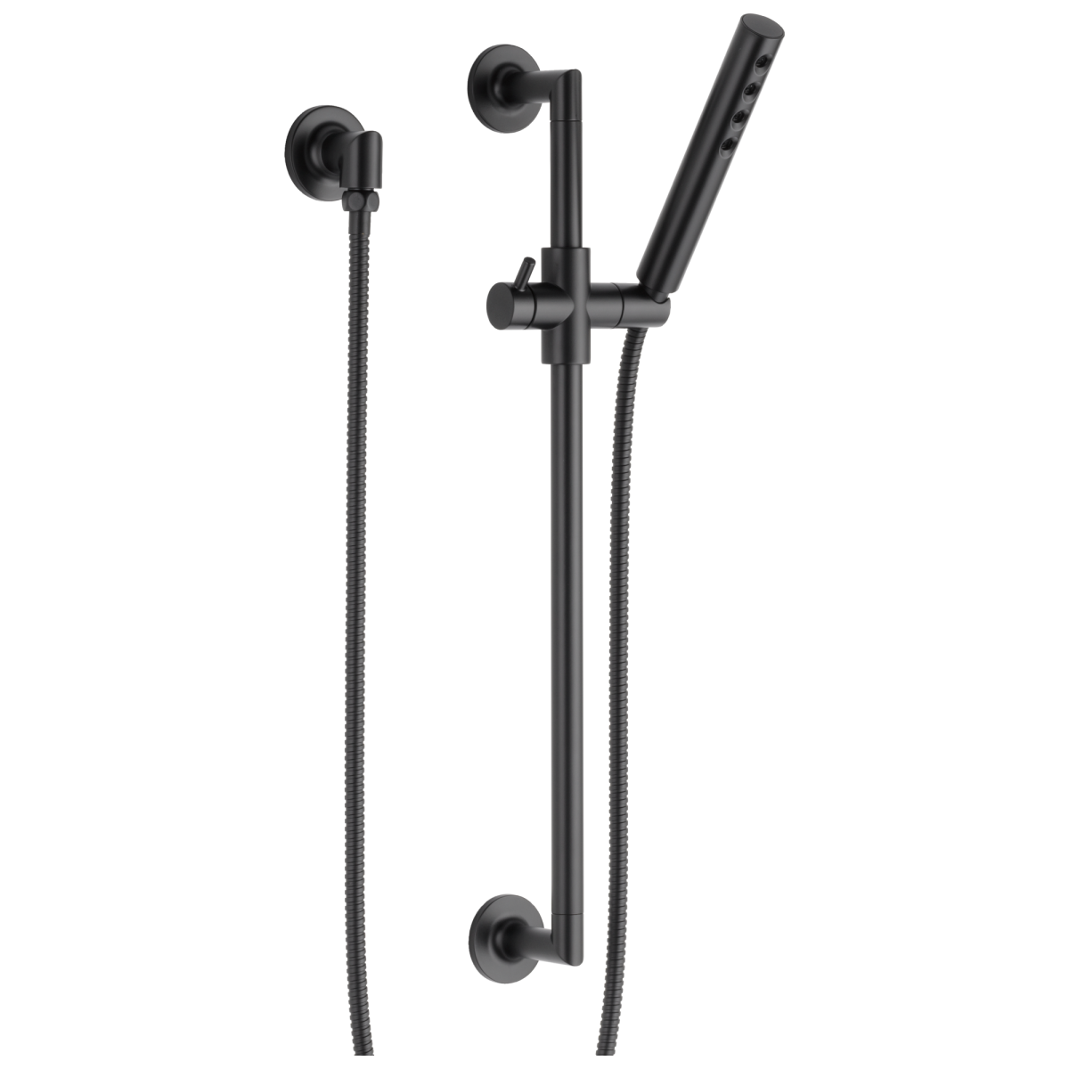 BRIZO Jason Wu for BRIZO SLIDE BAR HANDSHOWER WITH H2OKINETIC TECHNOLOGY — Matte Black