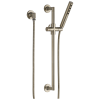 BRIZO Odin SLIDE BAR HANDSHOWER WITH H2OKINETIC TECHNOLOGY — Brushed Nickel