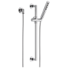 BRIZO Odin SLIDE BAR HANDSHOWER WITH H2OKINETIC TECHNOLOGY — Chrome