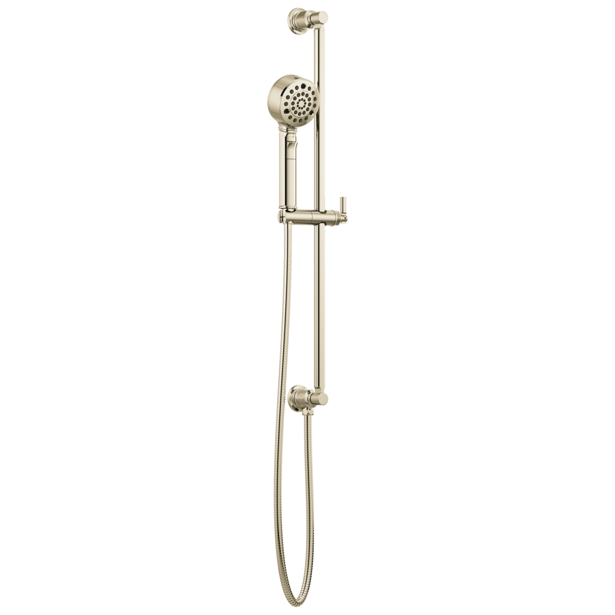 BRIZO Invari H2OKINETIC Multi-Function Slide Bar Handshower — Polished Nickel