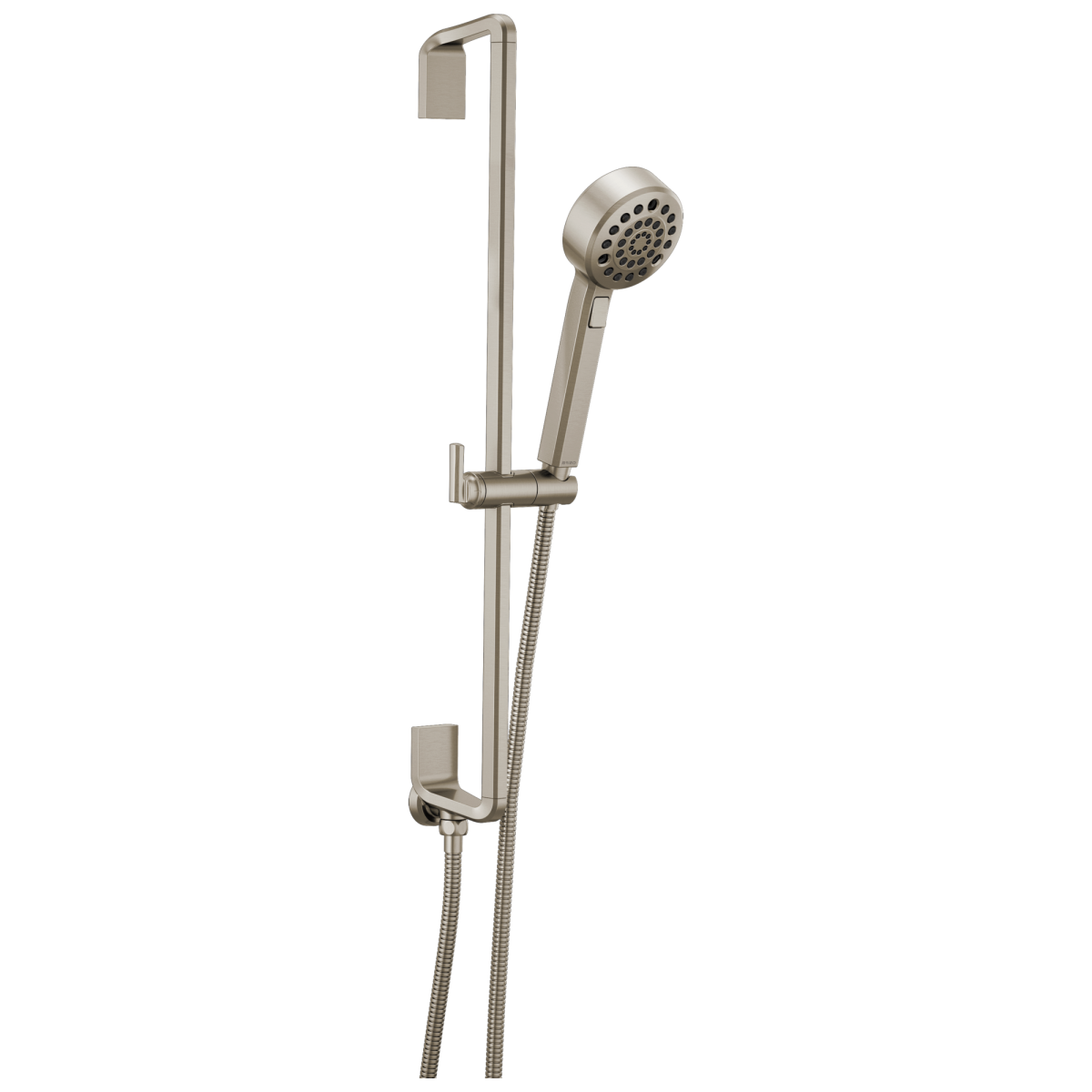 BRIZO Levoir H2OKINETIC Multi-Function Slide Bar Handshower — Luxe Nickel